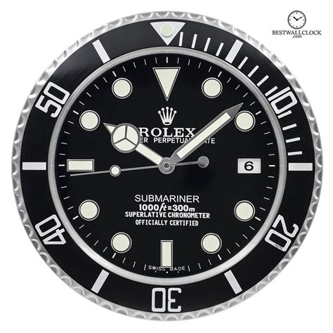 rolex watch face wall clock|rolex desktop clock.